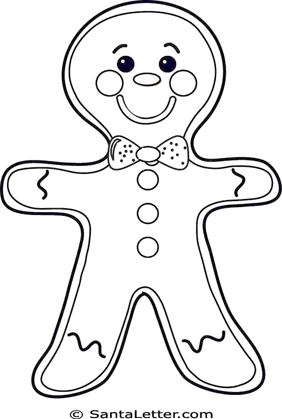 15+ GingerBread Man Templates & Colouring Pages Free & Premium Templates